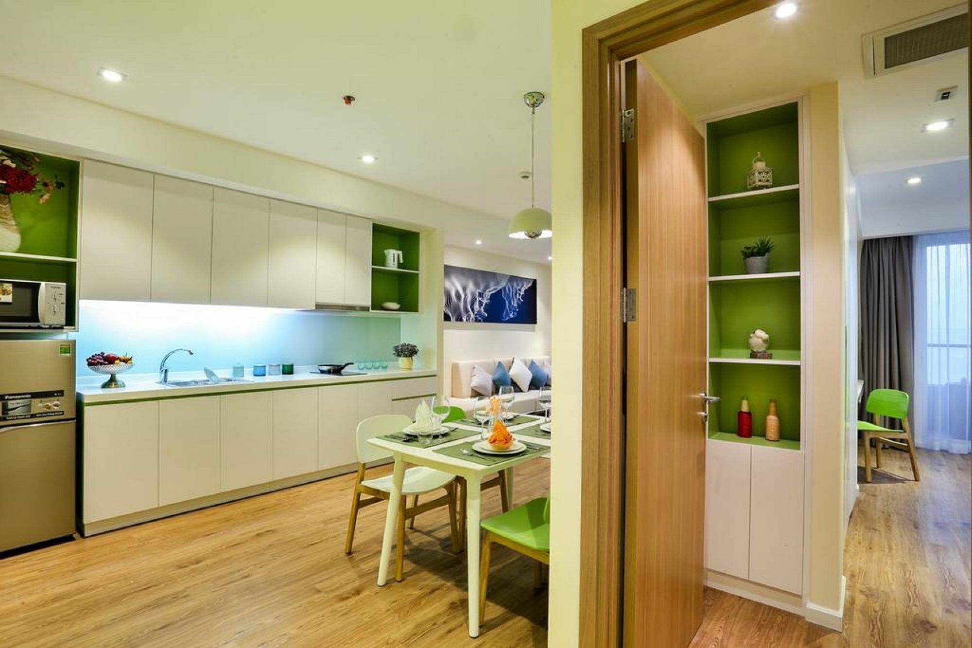 Atlantica Balcony Ocean View Serviced Apartment Nha Trang Extérieur photo