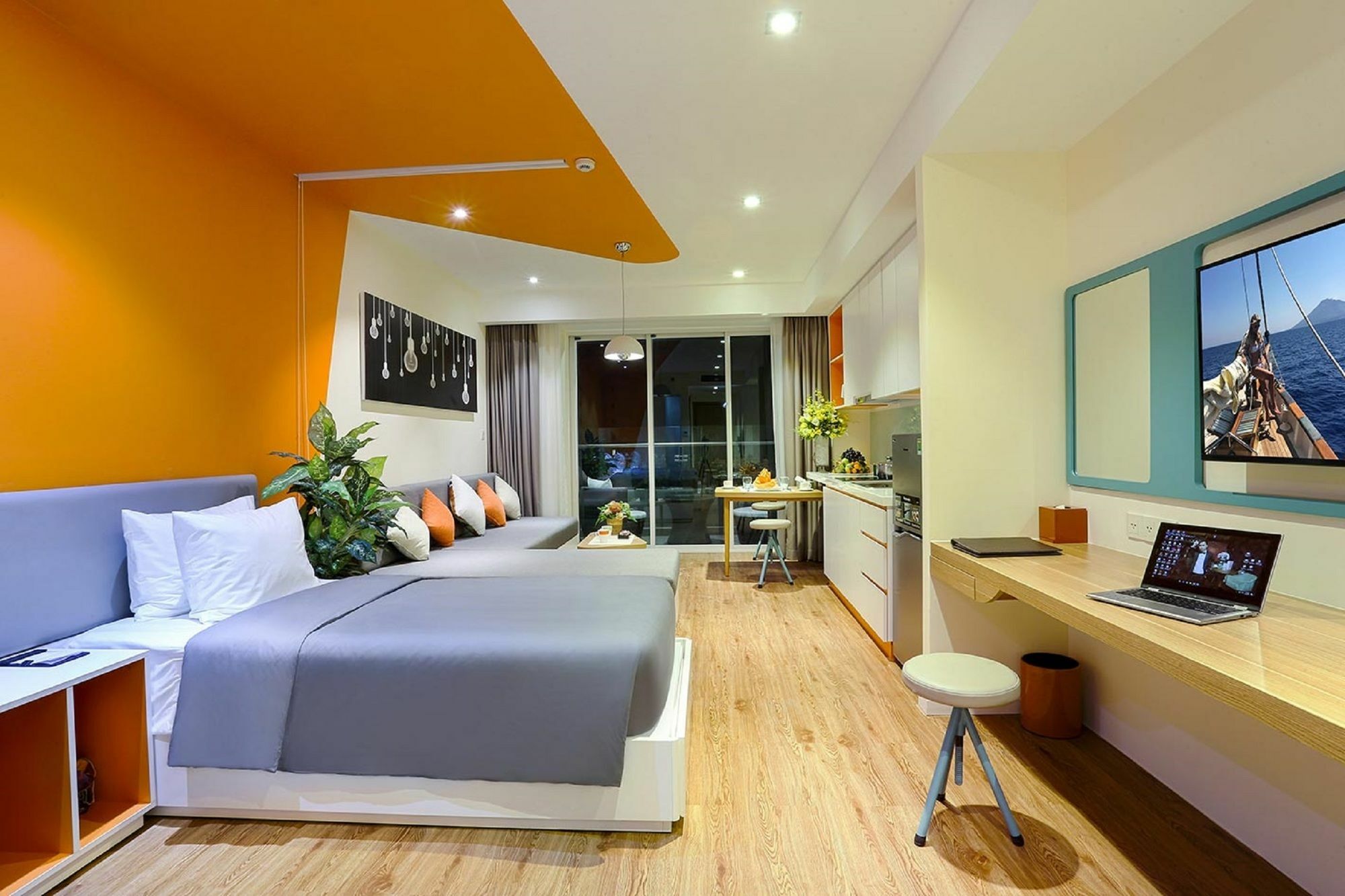Atlantica Balcony Ocean View Serviced Apartment Nha Trang Extérieur photo